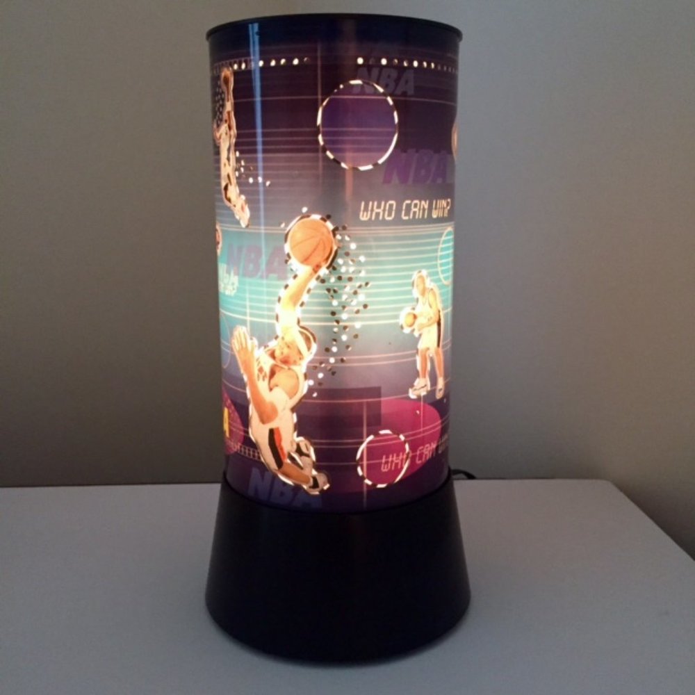 NBA Revolving Lamp/Nightlight - Picture 3 of 7